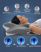Oreiller cervical ergonomique